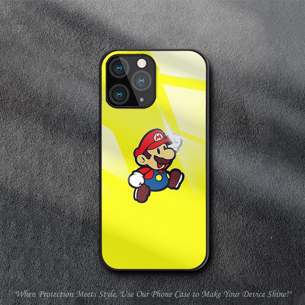 Red Green Marios-Super Cartoon Case For iPhone Samsung Galaxy Redmi Note S 17 16 15 14 13 20 24 25 54 Pro Max Ultra Fe Air Tempered Glass Cover