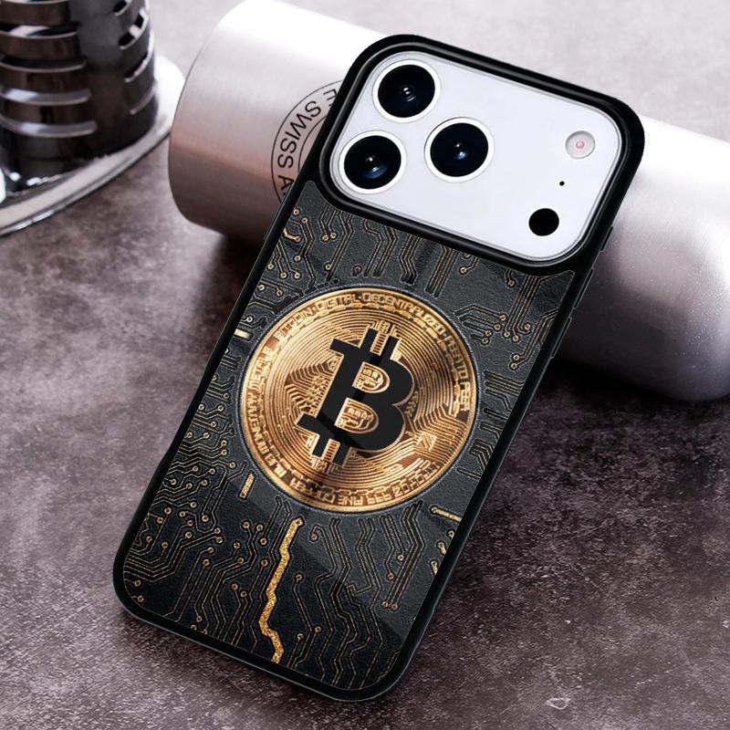 Bitcoin BTC Phone Case For iPhone 17 16 15 14 13 12 11 Pro Max Plus 17Air Soft Silicone Cover