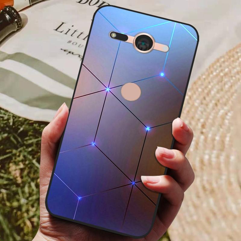 Для Sony Xperia XZ2 Чехол Мягкий ТПУ Чехлы Для Телефона Для Sony Xperia XZ1 XZ 2 Чехол XZ1 XZ2 Coque Милый Capa