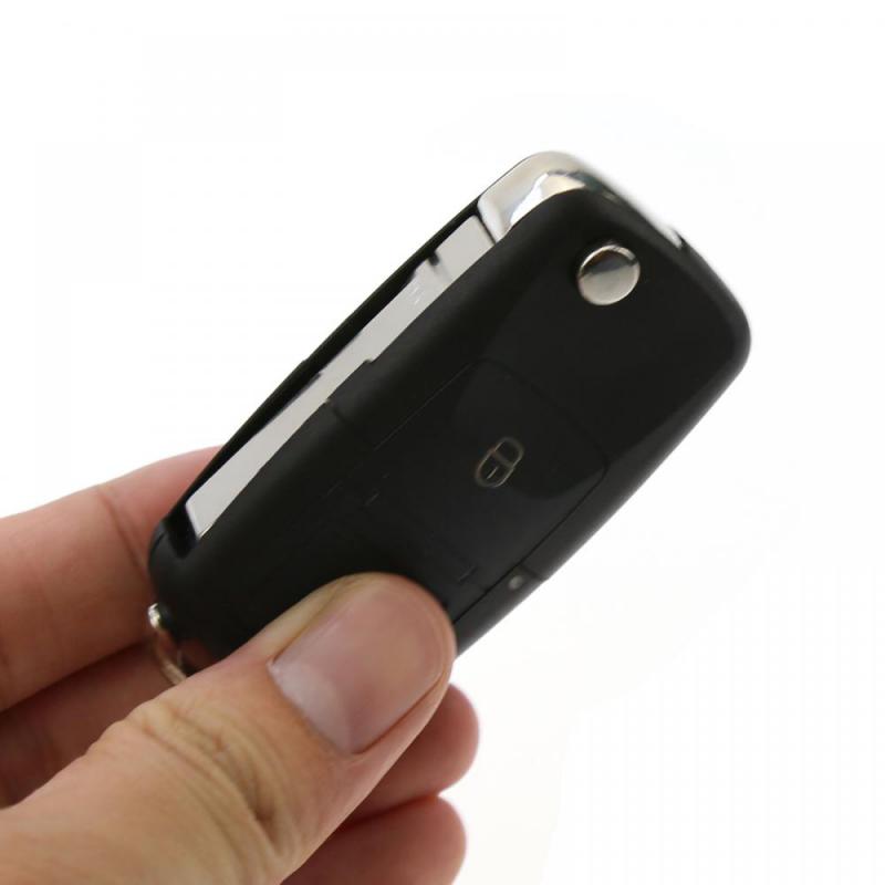 2 кнопки дистанционного складного ключа автомобиля оболочки для MK4 Bora Golf 4 5 6 Passat Bora Touran