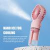 Portable Handheld Spray Fan Water Spray Mist Fan Student Dormitory Mini Fan Summer Supplies Cooling Tools Outdoor Small Fan