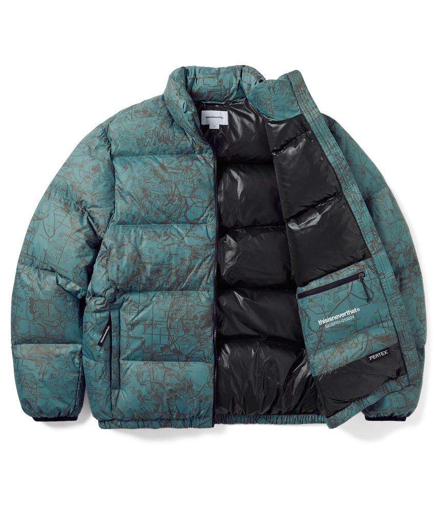 Thisisneverthat Pertex® T Down Jacket Teal