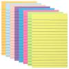 Creative Tearable Memo Stickers for Students with Strong Adhesive Paper Material Multi Color 8 Books