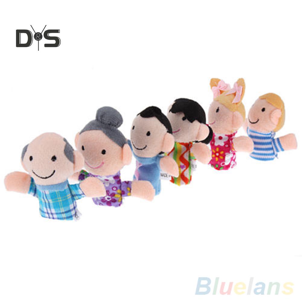 Мама и я детские плюшевые тканевые игры для изучения историй семейные пальчиковые куклы игрушки