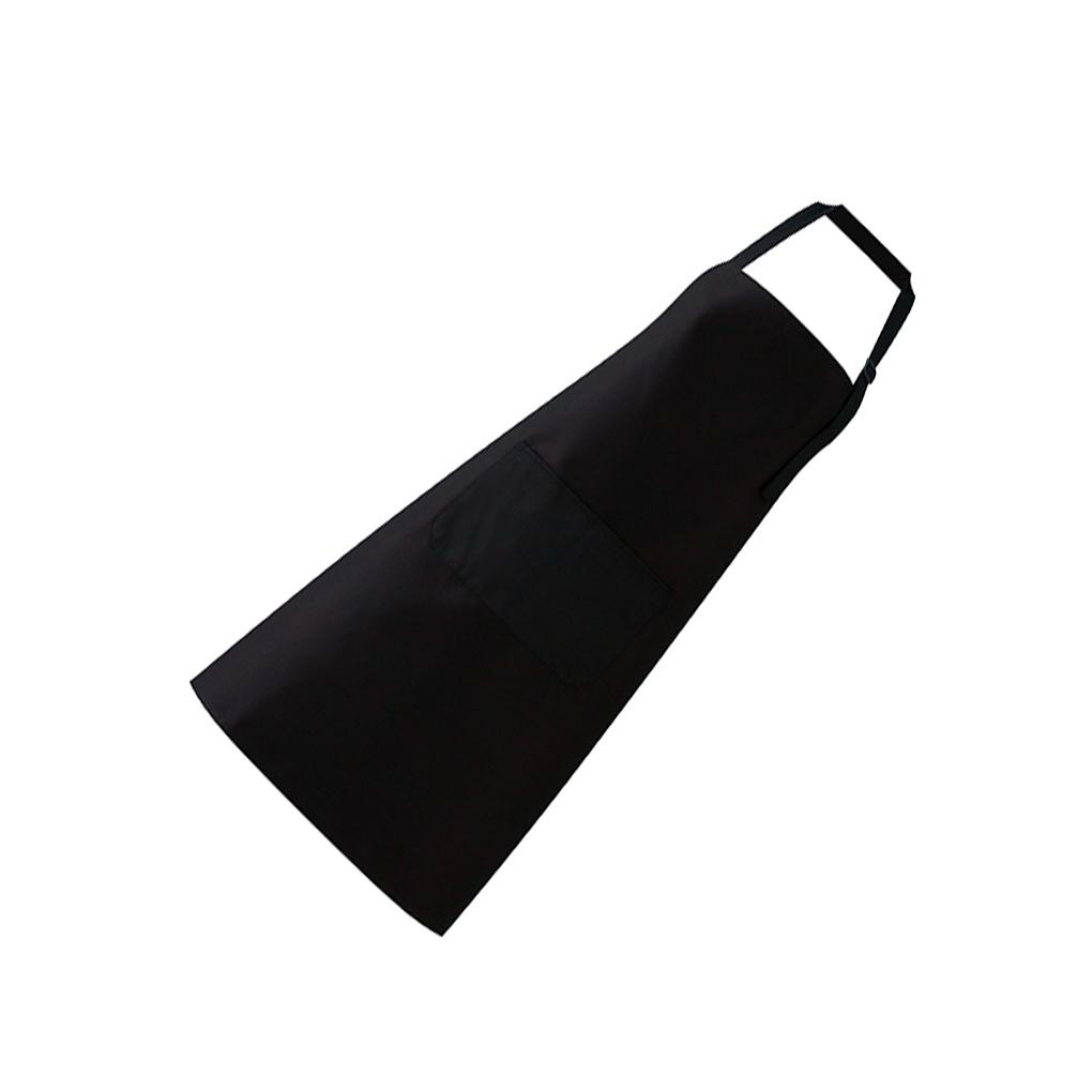 Регулируемый кухонный фартук для дома, унисекс, однотонный, для шеф-повара, официанта, барбекю, парикмахера, с карманом, кухонные принадлежности, инструмент