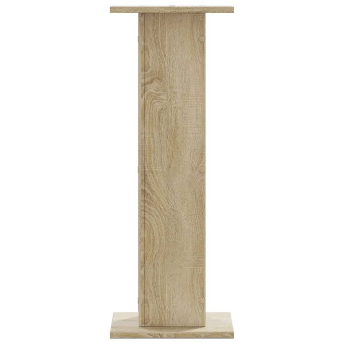 Speaker Stands 2 Pcs Sonoma Oak Engineered Wood