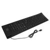 Silent USB Wired Keyboard Waterproof Foldable Keyboard Portable Silicone Keyboard  Office Travel