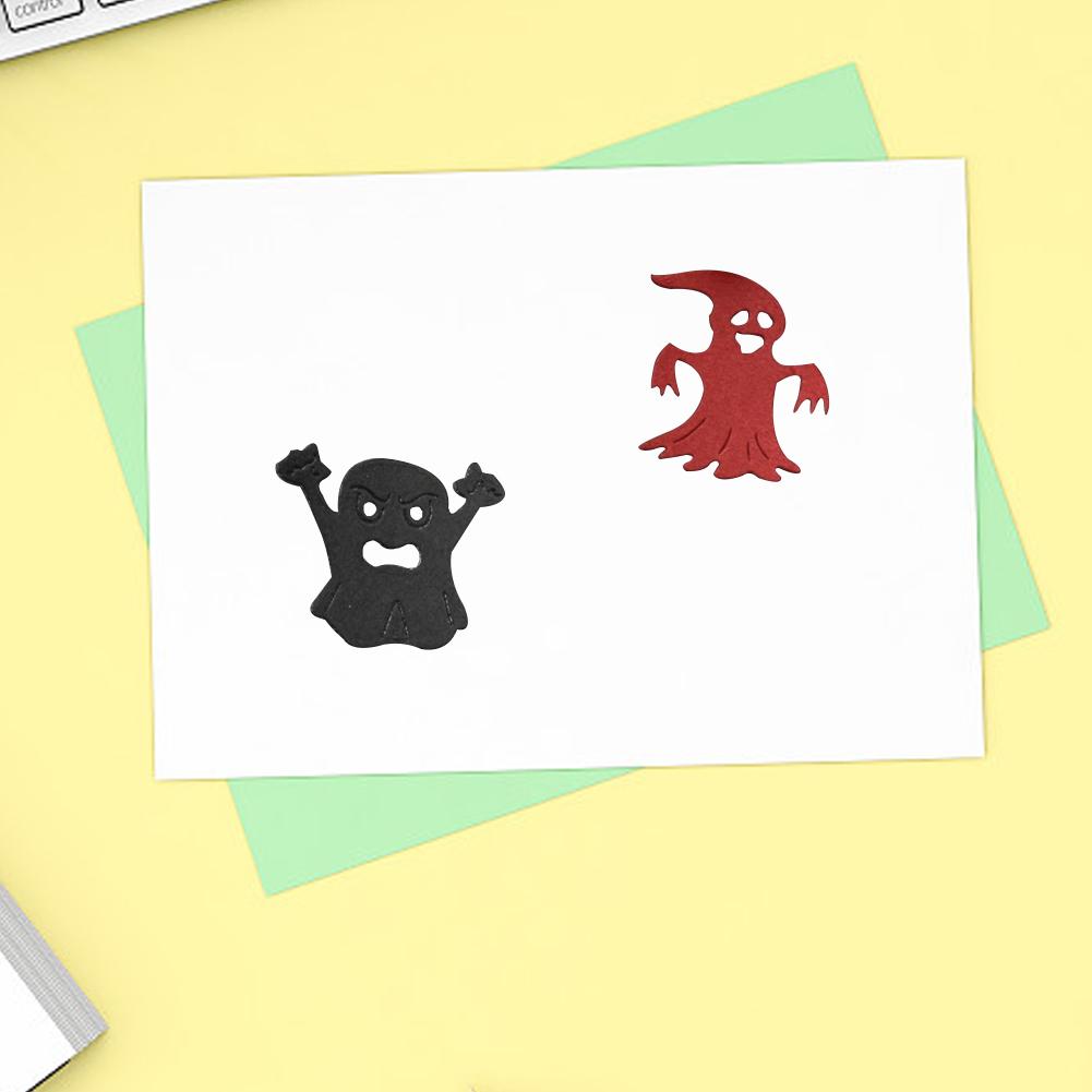 Halloween Ghost Metal Cutting Dies Stencil Scrapbooking Souvenir Festival Halloween Making DIY U0H1