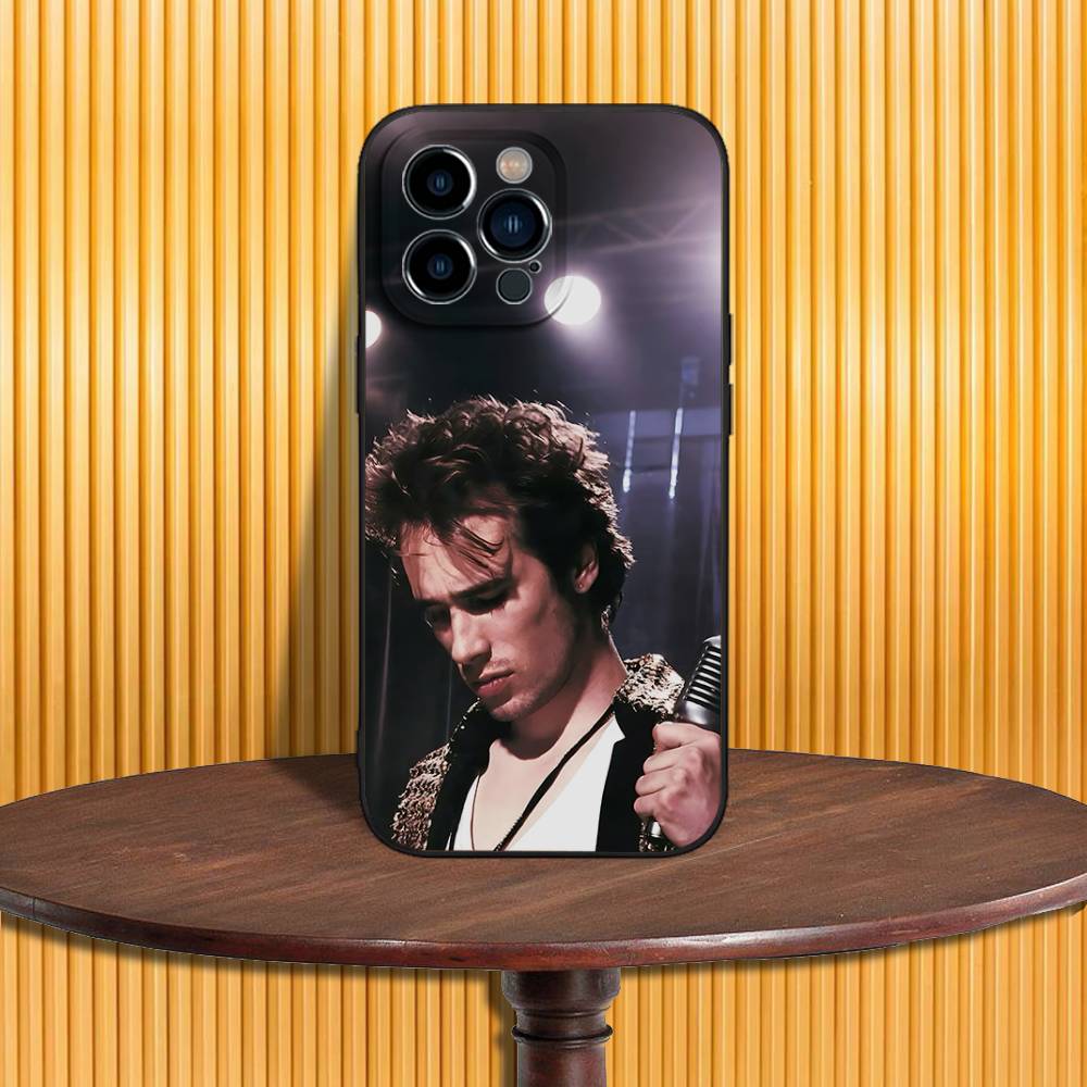 Чехол для телефона J-Jeff B-Buckley Для iPhone 17,16,15,14,13,12,11,Pro,Max,Plus,X,XS,SE4,E,Mini, Мягкий черный чехол