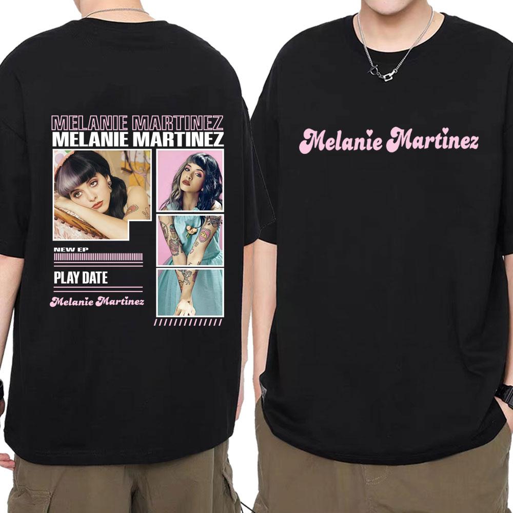 Singer Melanie Martinez Album Graphic Tshirts Men Women Vintage Summer Pop Fashion TShirt Short Sleeve Casual Oversized Tshirt