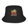 ALL original parts Vintage  Limited Edition Classic TShirt hnqgmotto Bucket Hat Gift For Teen Lovely  Vocation Caps