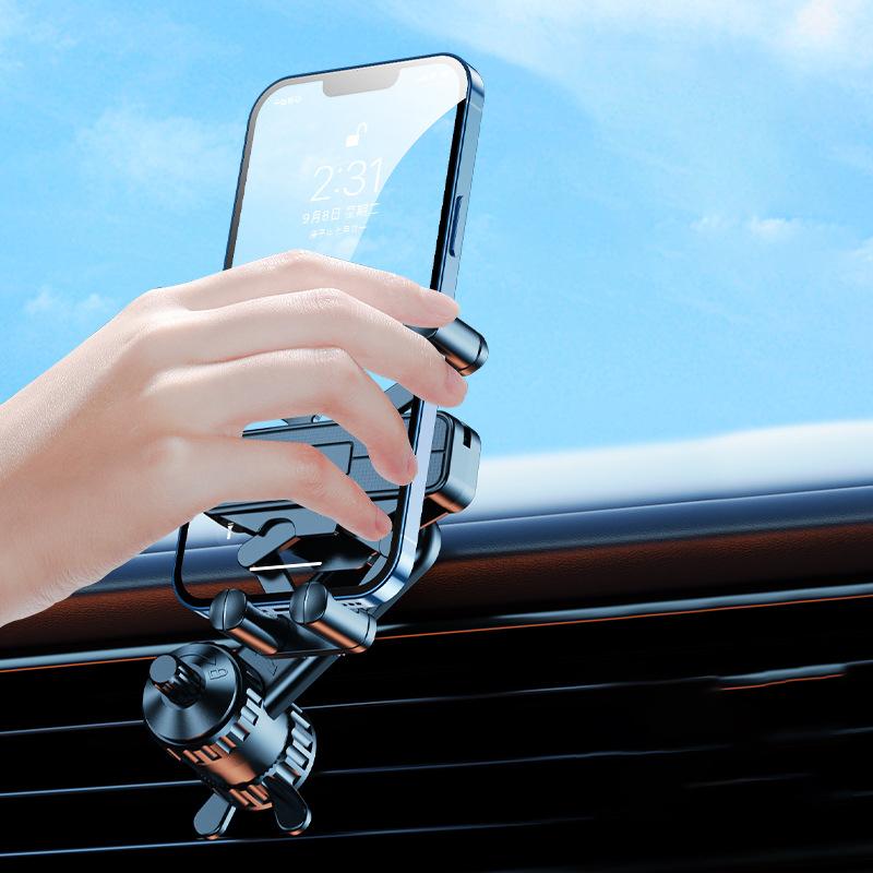 Автомобильный держатель для мобильного телефона на вентиляционную решетку Автомобильный держатель для телефона на вентиляционную решетку Автомобильный держатель для сотового телефона Автомобильная подставка для громкой связи