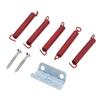 Guitar Tremolo Bridge Springs Kit Replacement Noiseless Accurate Instruments Accessories Red