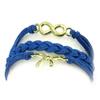 [R6703] - Blue 'Kilimanjaro' Ethnic Bracelet - 3 Rows