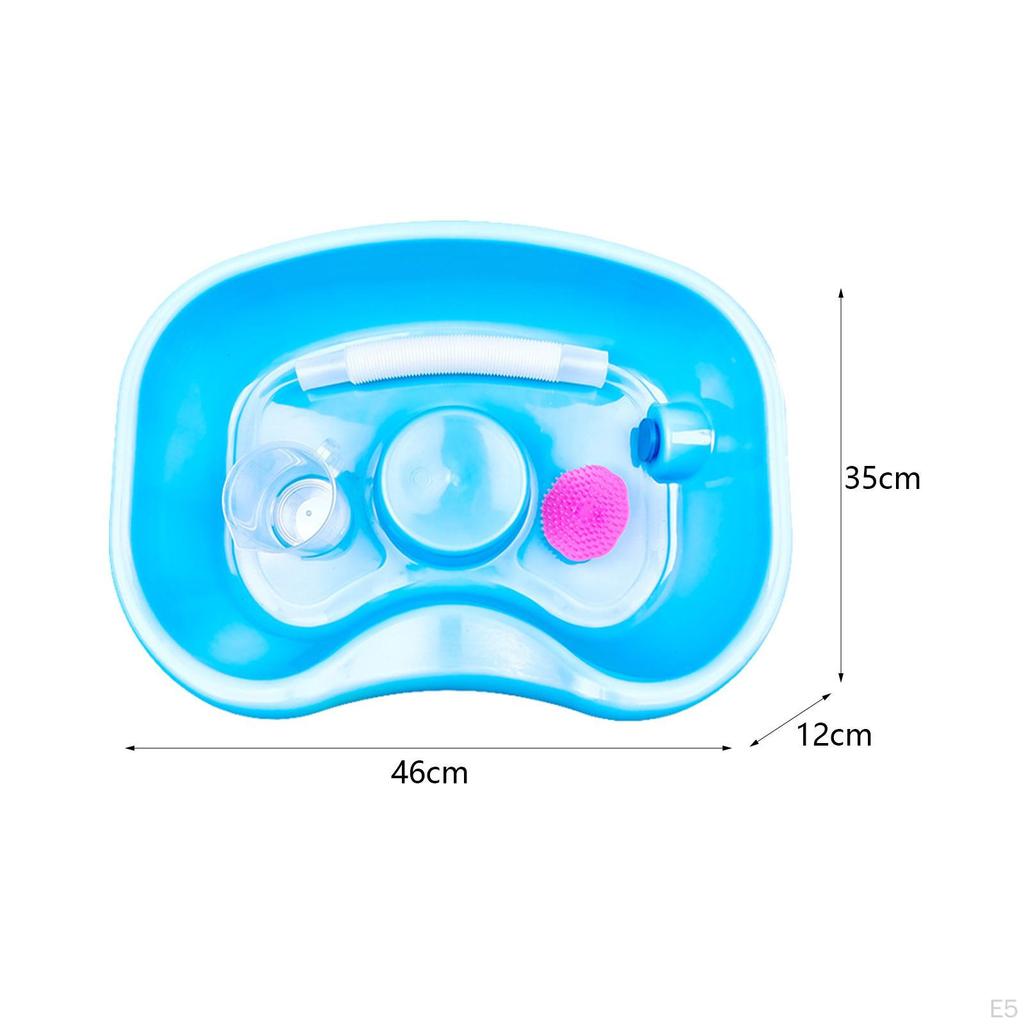 Прикроватная раковина для шампуня, миска для чистки волос, легкие аксессуары для ванной комнаты, ополаскивание и стирка