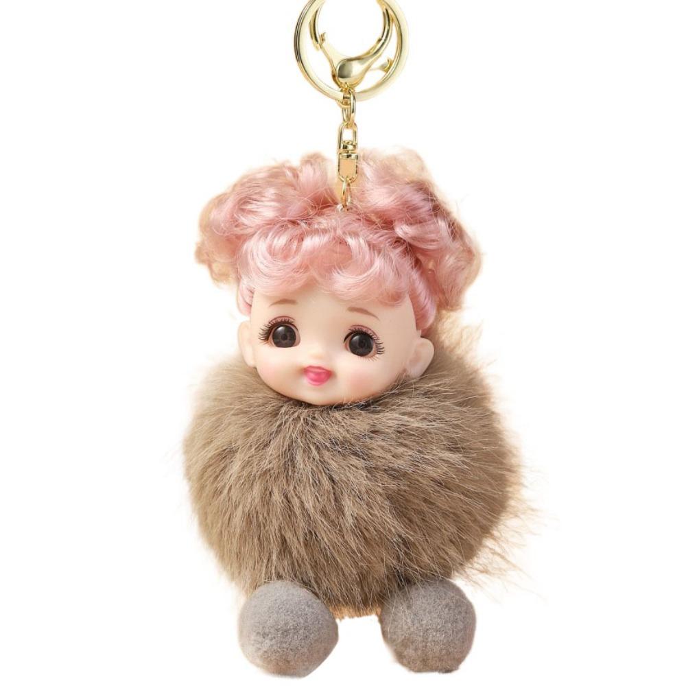 Кукла-младенец, плюшевые куклы, подвеска, мягкий брелок для ключей от машины, пушистый брелок для куклы, декор для рюкзака