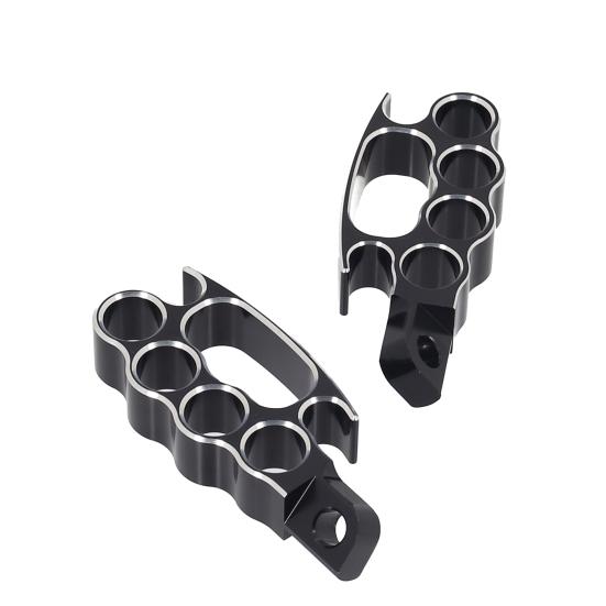 2 шт. Подножки для коленей, прочные алюминиевые мотоциклетные подножки-педали, совместимые с fxcw