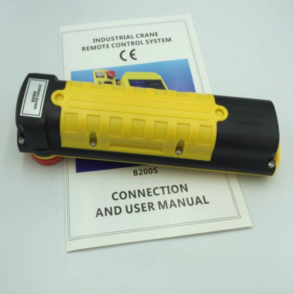 2 скорости 2 передатчика управление талью краном радио пульт дистанционного управления кнопочный переключатель система контроллер с аварийной остановкой
