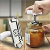 1PC Manual Stainless Steel Easy Can Jar Opener Adjustable 1-4 Inches Cap Lid Openers Kitchen Gadgets