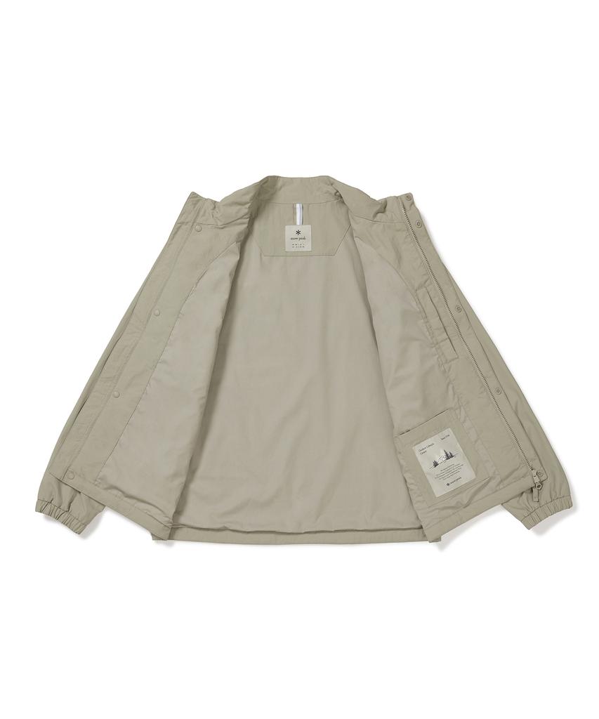 Ветровка Snowpeak Apparel Cample с воротником-стойкой (S24Fmcwb14) Бежевый Серый