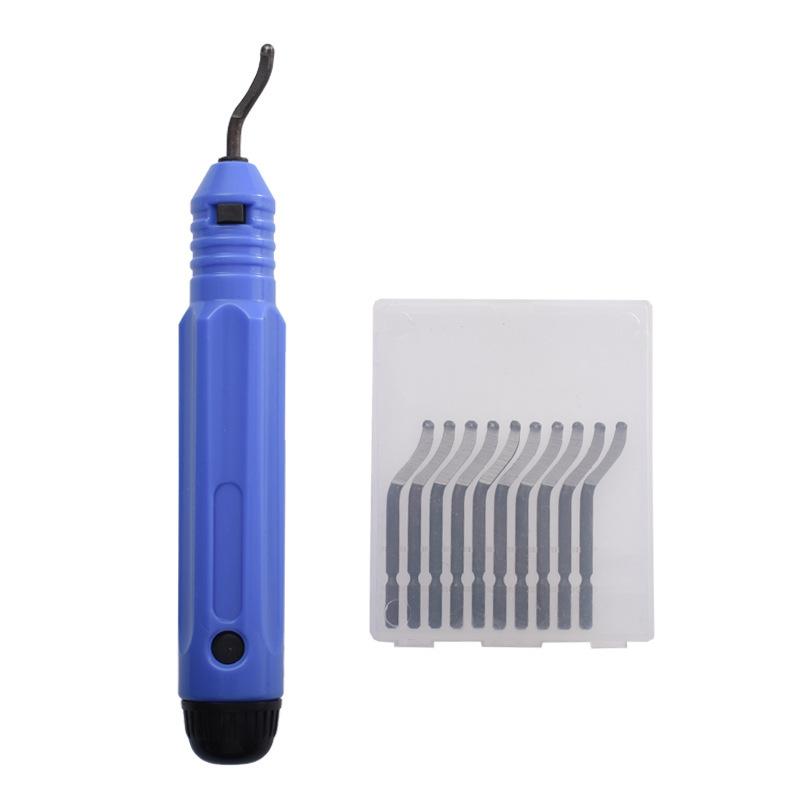 12PCS Trimming Knife Scraper 3D Print Tool Printer Pla Abs Material Model Pruning Device Deburring Plastic Handle Rotary Burr Removal Spin For Metal