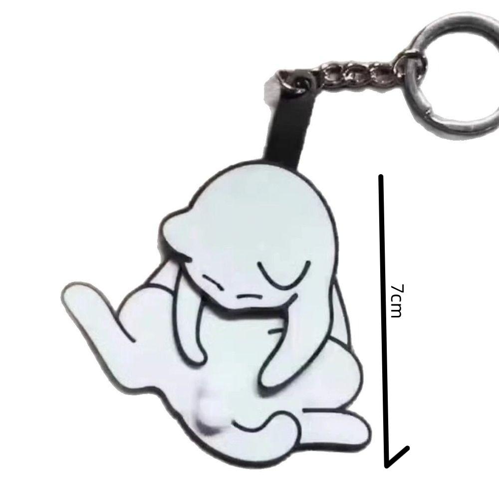 Pull Play Милый Забавный Подвесной Кот 3D Мультфильм Кот Trick Play Яйцо Игрушка Новый Брелок Яйцо Кот