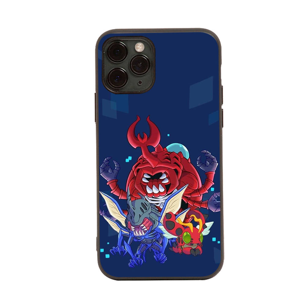 Чехол WD9 Digimon Black Sofe для Samsung Note 20 Lite S24 Ultra S23 A03 A05 A06 A11 A71 A15 A16 A13 A24 A25 A33 A52 A53 A50 M55 M35 Plus