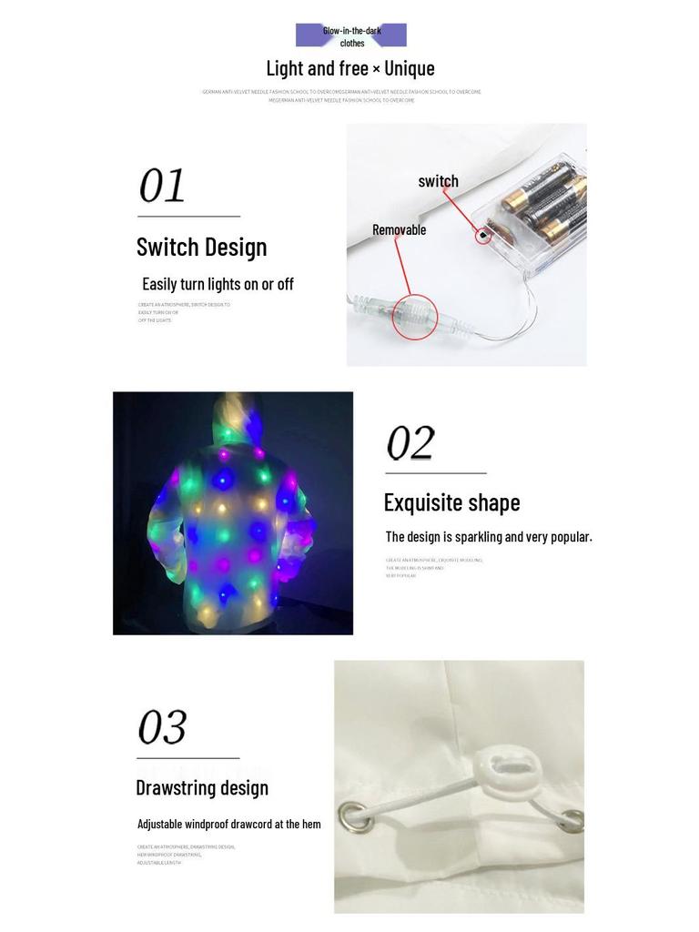 Japanese Style Glitter DJ Stage Costume: Superhero Rock Shiny Dancewear