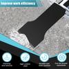 3PCS Reciprocating Saber Shovel 50/100/150mm Hcs Electric Scraper Saw Blade for Cleaning Removal Tile Grout Glue Gap Wall Putty