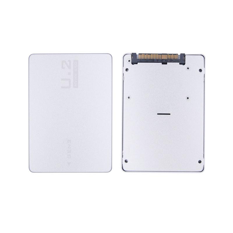 Адаптер SSD M2 SSD на U.2 Адаптер M.2 NVMe M.2 SATA NGFF SSD на PCI-e U2 SFF-8639 Адаптер Конвертер PCIe M2 Для Настольного Компьютера