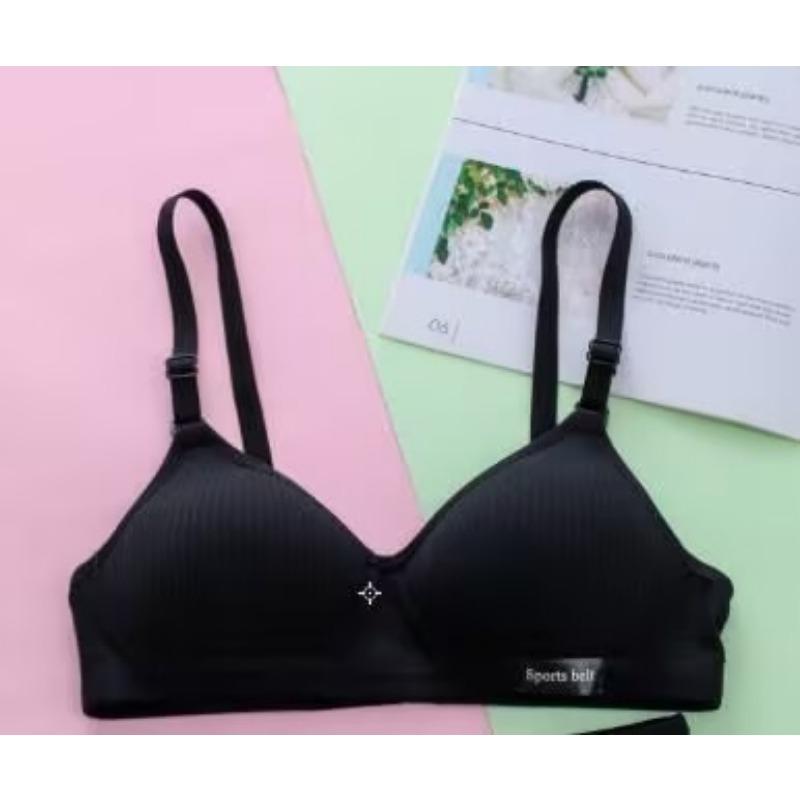 Teenager Girls AB Cup Underwear Ladies Wireless Seamless Grather Bra Girls Breatahble Training Bra