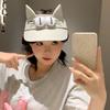 Быстросохнущая ткань Кот Полый Шляпа Защита от солнца Уши кошки Солнцезащитная шляпа Кемпинг