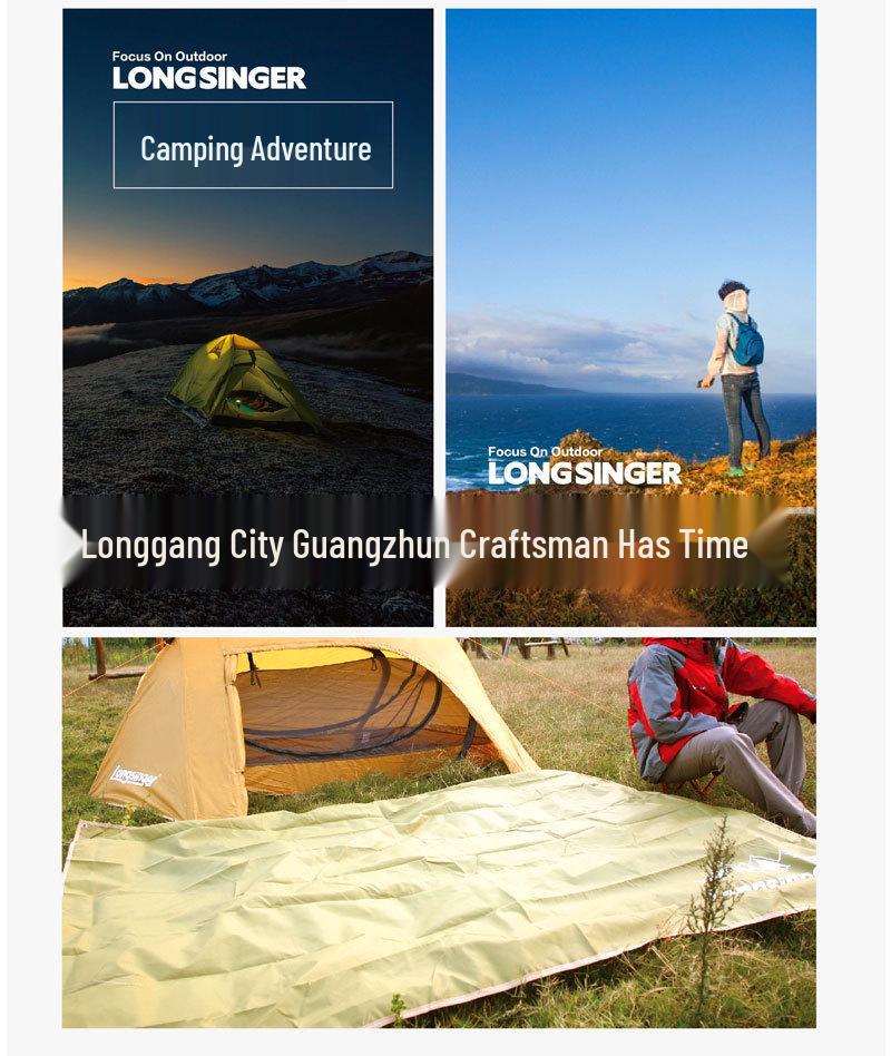 Легкий Водонепроницаемый Портативный Складной Коврик для Пикника и Пляжа с Нейлоновой Сумкой