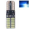 W5W T10 24SMD 4014 Светодиодный фонарь освещения номерного знака автомобиля Габаритный парковочный фонарь