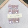 Pure Hand-wearing, New Style of Summer Ice-transparent Powder Diamond Powder Zircon Diamond Temperament Cat Eye Nail Art Patch