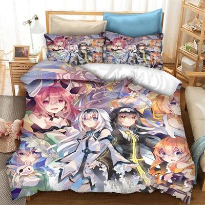 Аниме Date A Live Комплект постельного белья для мальчиков и девочек Twin Queen Size Пододеяльник Наволочка Кровать Дети Взрослые Мода Домашний Текстиль Текстиль