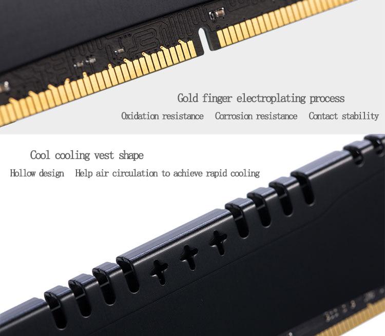 Vaseky Desktop PC4 Memory 4GB 8GB 16G DDR4 2133MHZ 2400MHZ 2666Mhz Computer RAM Memoria Module Desktop DIMMAA