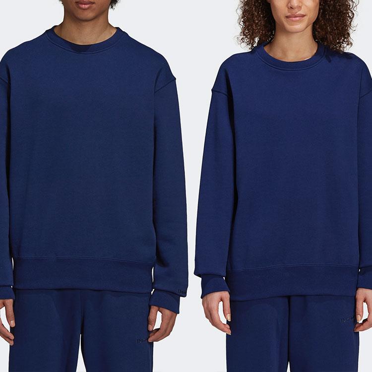 Adidas Оригинальная коллекция Trefoil X Pharrell Williams, повседневная толстовка с длинным рукавом, мужские топы, ночное небо, фиолетовый H58306