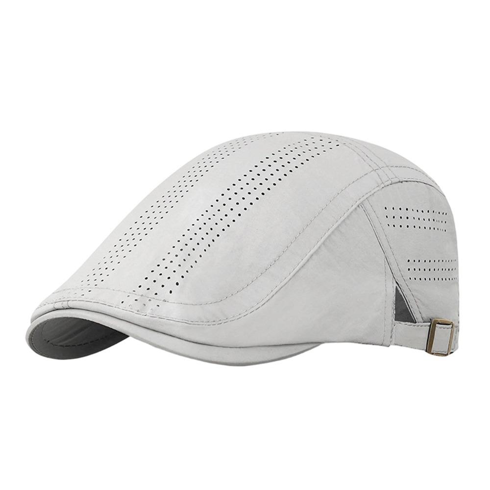 Summer Beret Hat Mesh Breathable Newsboy Hat Fashion Sun Cap Golf