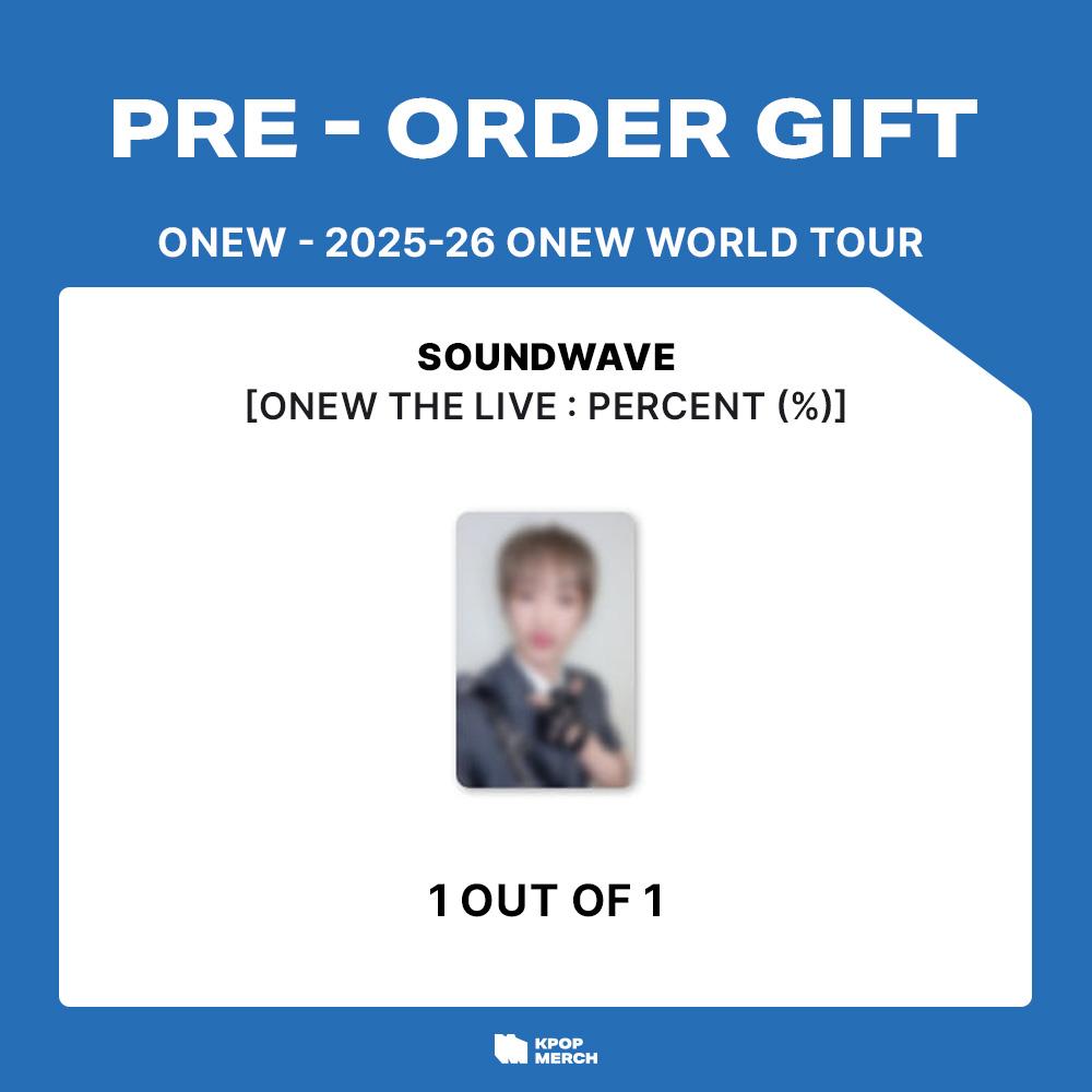 ONEW - Мировой тур ONEW 2025-26 [ONEW THE LIVE : ПРОЦЕНТ]