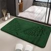 3pc Anti-slip Bath Rug Soft Non-Slip Quick Dry Bath Mat Absorbent Floor Mat Bathroom Mat Machine Washable Shower Carpet For Home
