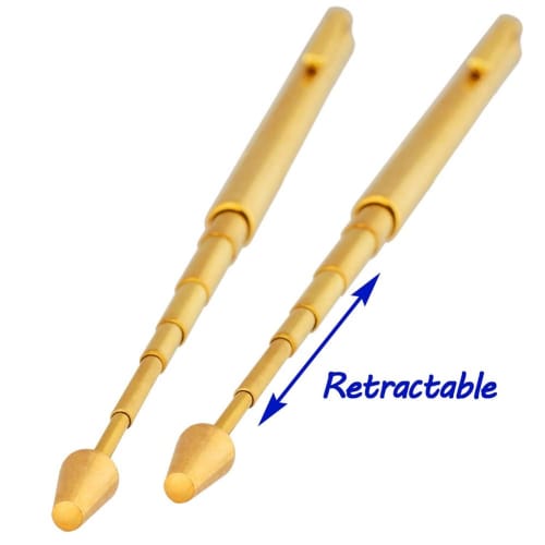 Oikabio 2-компонентный лозоходец, выдвижной лозоходец, портативный L-образный стержень в форме ручки, инструмент для охоты за привидениями, лозоходство для воды и т.д.
