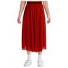 Girls 360 Degrees Double Layer Dance Wear High Waist Elastic Waistband Practice Skirt