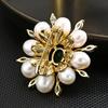 Броши для пожилых людей, брошь в виде цветка, листа, булавки для женщин, костюм, подвеска, модные броши, ювелирные изделия