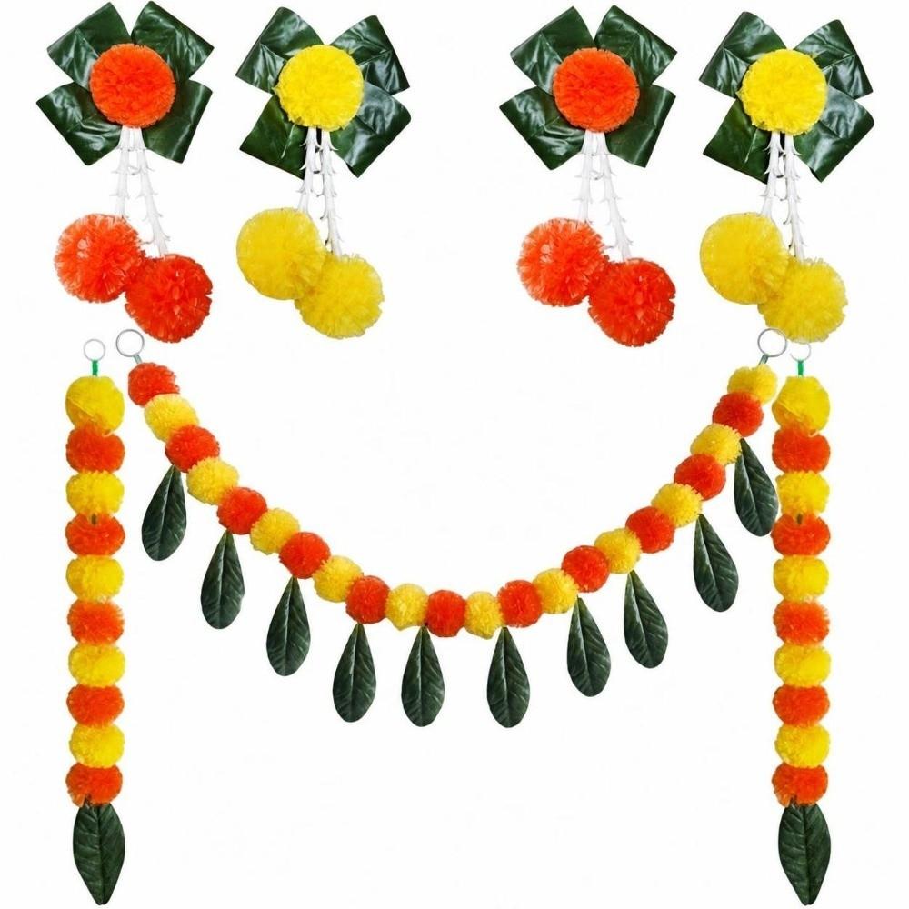 Hanging Marigold Garland Long Strands Calendula Garland New Party Decoration Garland Home Decor