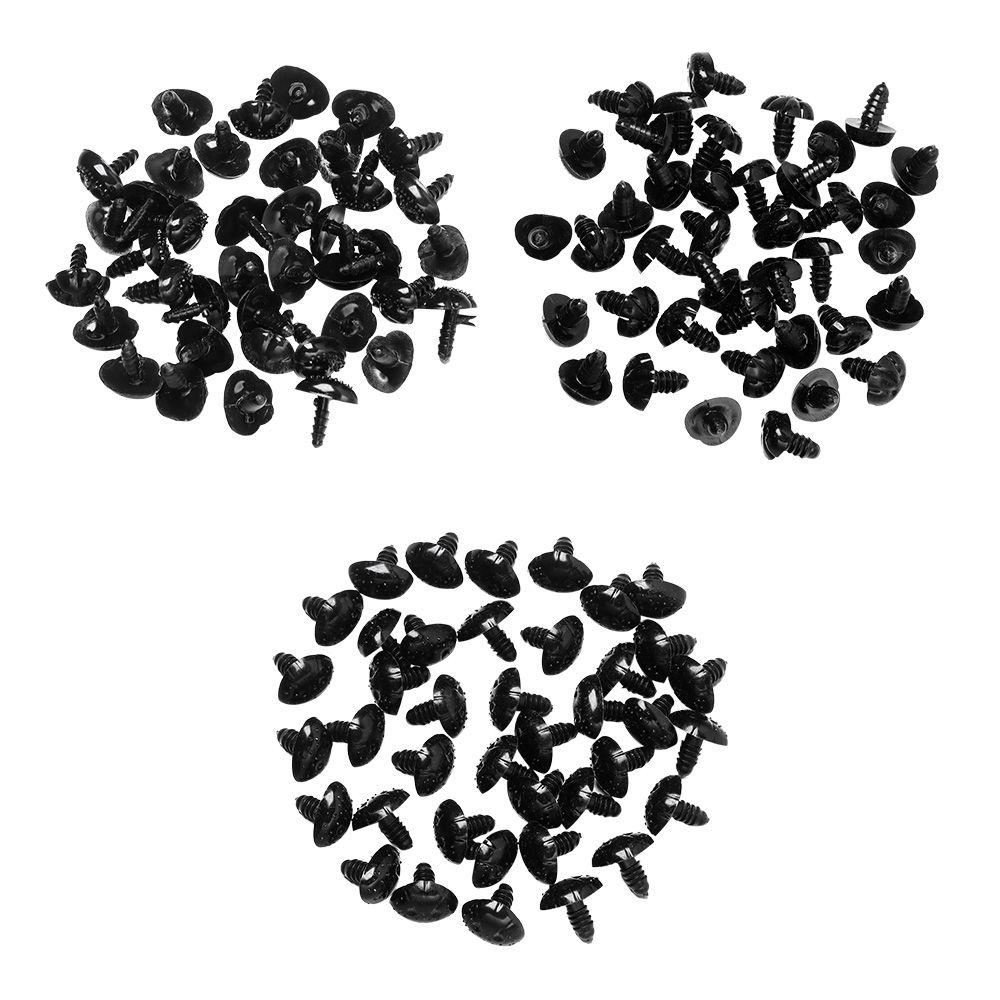 40pcs Craft Bear Buttons DIY Tool Dog Noses Dolls Accessories Safety Parts Doll Noses