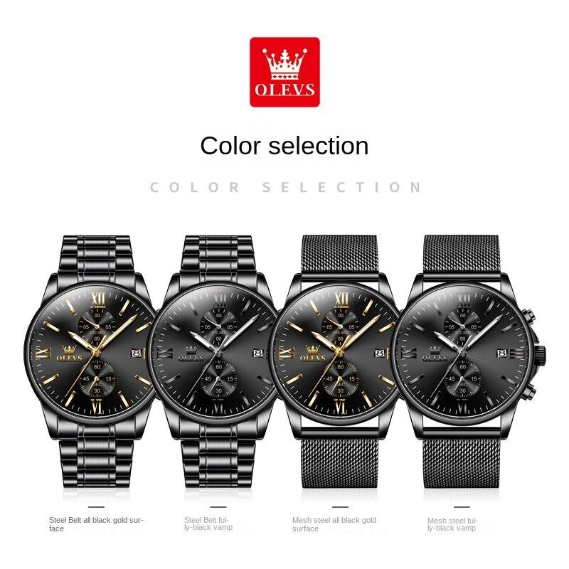 OLEVS Brand Timepiece Waterproof Luminous Men's Watch Men's Watch