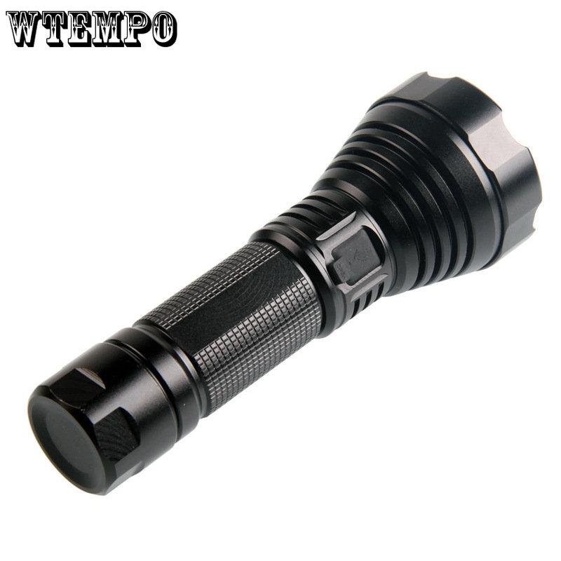 T40 Мощный фонарик из алюминиевого сплава с большим радиусом действия, водонепроницаемый перезаряжаемый фонарик, супер яркий уличный прожектор