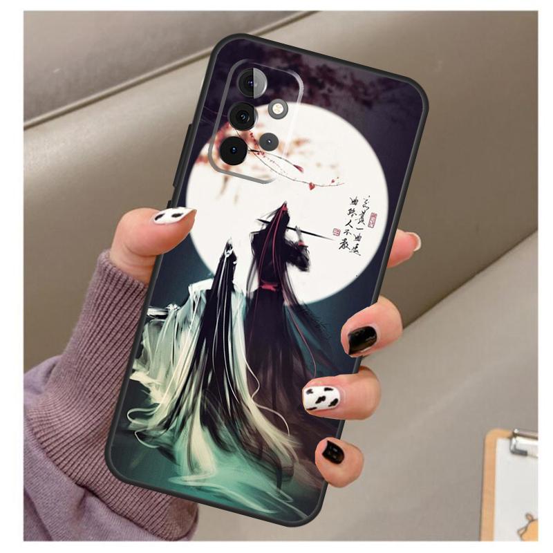 Чехол для телефона Samsung Galaxy A34 A54 A14 A24 A53 A33 A23 A13 A15 A25 A52 A32 A22 A12 A51 A71 с изображением Мо Дао Цзу Ши (Магистр Демонического Культивирования)