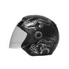 Bike Parts Center Bike Helmet Jet Graphic Black M 721102 57cm~58cm